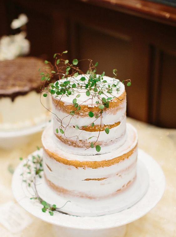 свадебные торты двухъярусные фото пример