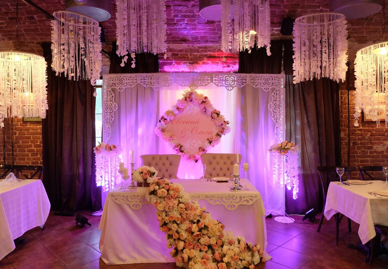 Свадьба Оли и Евгения&nbsp;Студия дизайна и флористики "In love..." : 