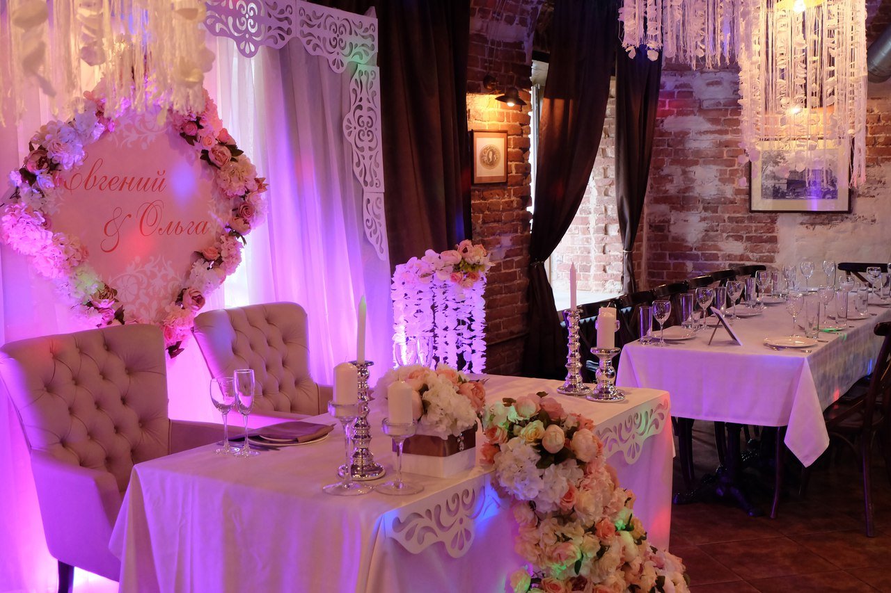 Свадьба Оли и Евгения&nbsp;Студия дизайна и флористики "In love..." : 