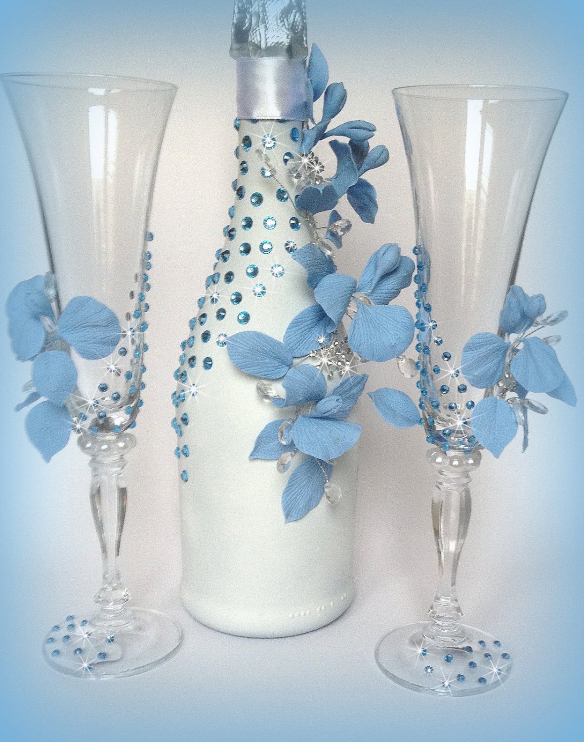 Свадебные наборы&nbsp;Свадебные аксессуары ручной работы.Лепка,роспись. : 