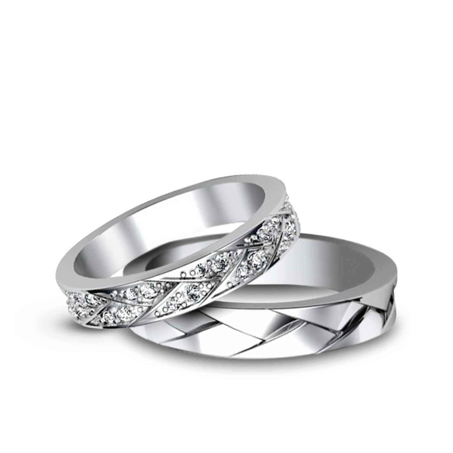 Обручальные кольца&nbsp;Обручальные кольца Gem Tech : 