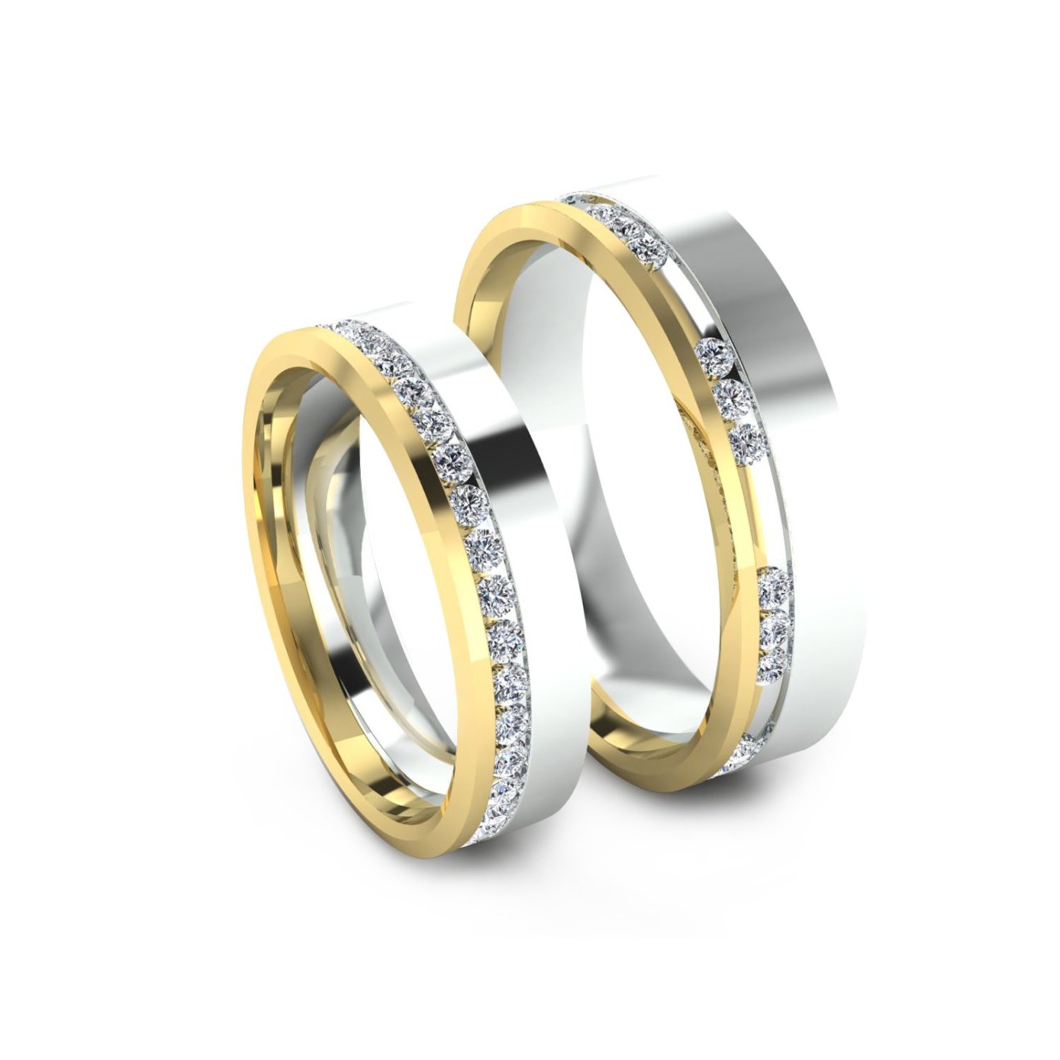 Обручальные кольца&nbsp;Обручальные кольца Gem Tech : 