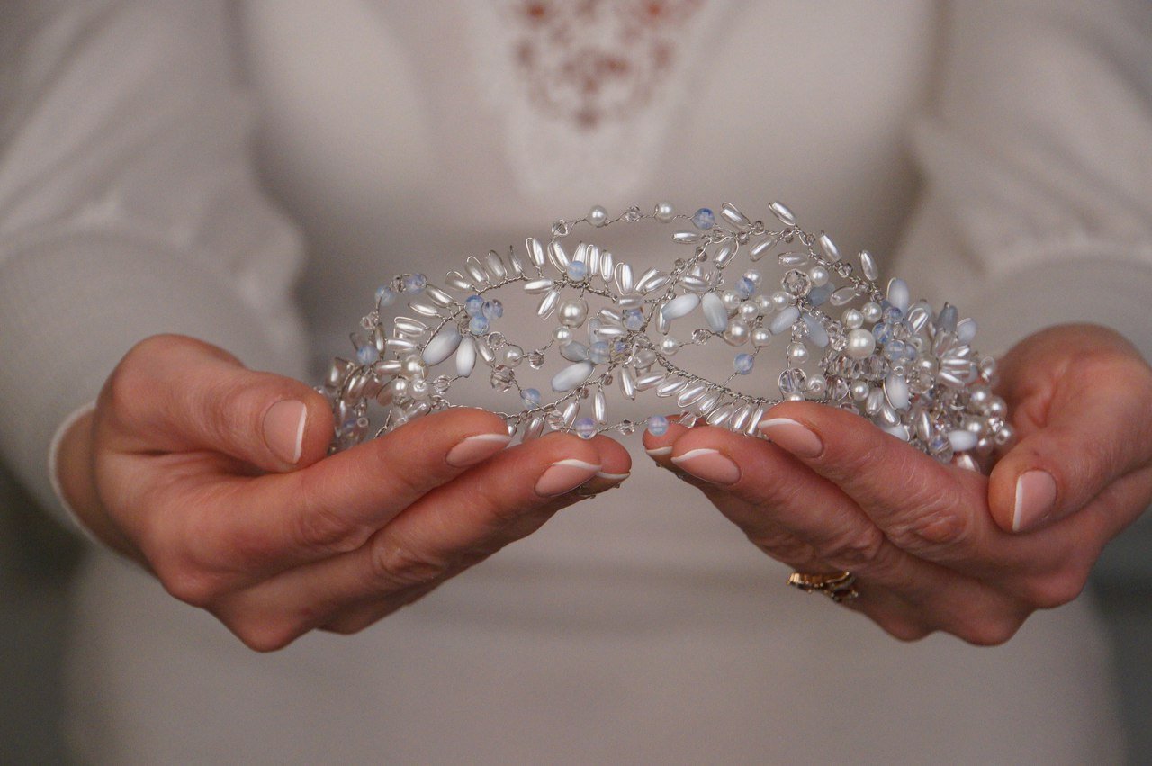 Авторские украшения для волос.&nbsp;Свадебный стилист Анна Ефимова : 