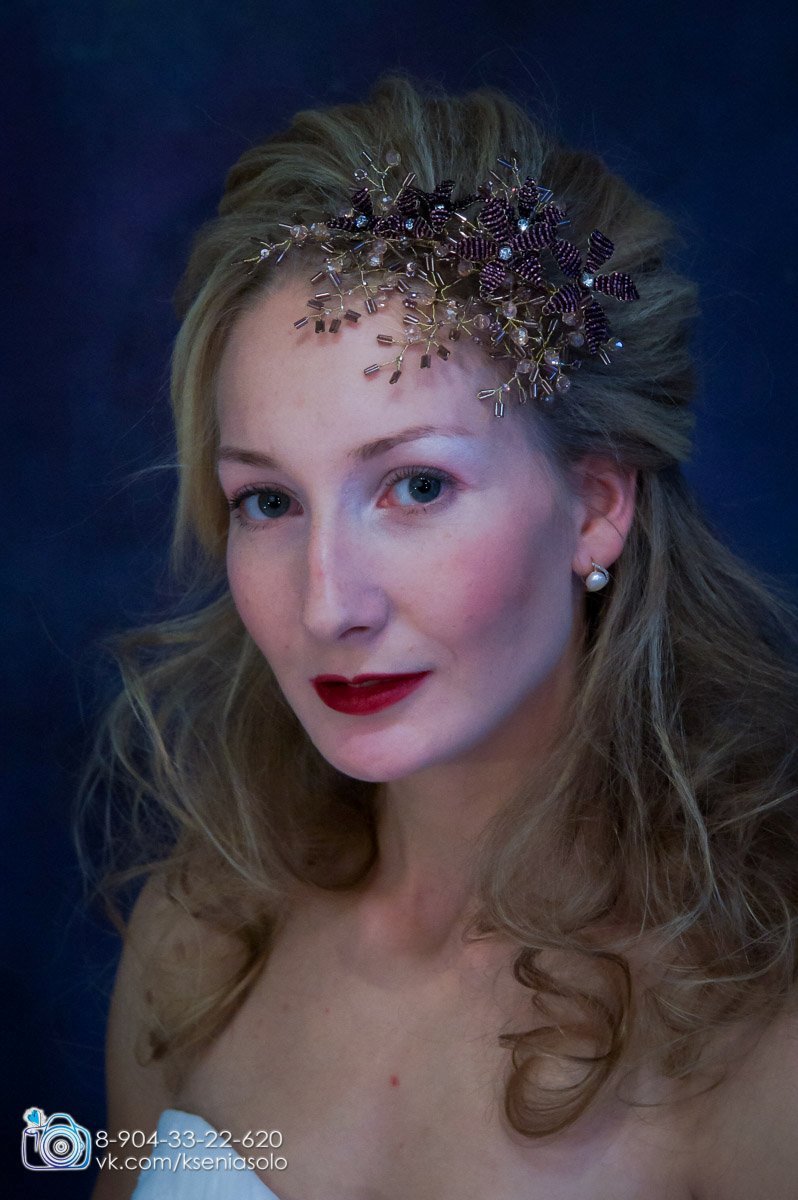 Авторские украшения для волос.&nbsp;Свадебный стилист Анна Ефимова : 