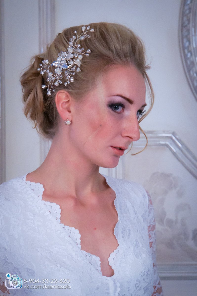 Авторские украшения для волос.&nbsp;Свадебный стилист Анна Ефимова : 