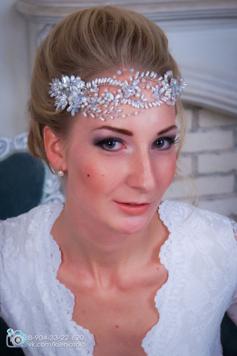 Авторские украшения для волос.&nbsp;Свадебный стилист Анна Ефимова : 