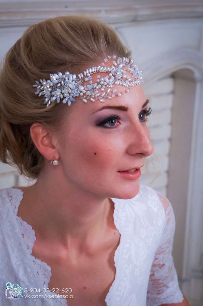 Авторские украшения для волос.&nbsp;Свадебный стилист Анна Ефимова : 