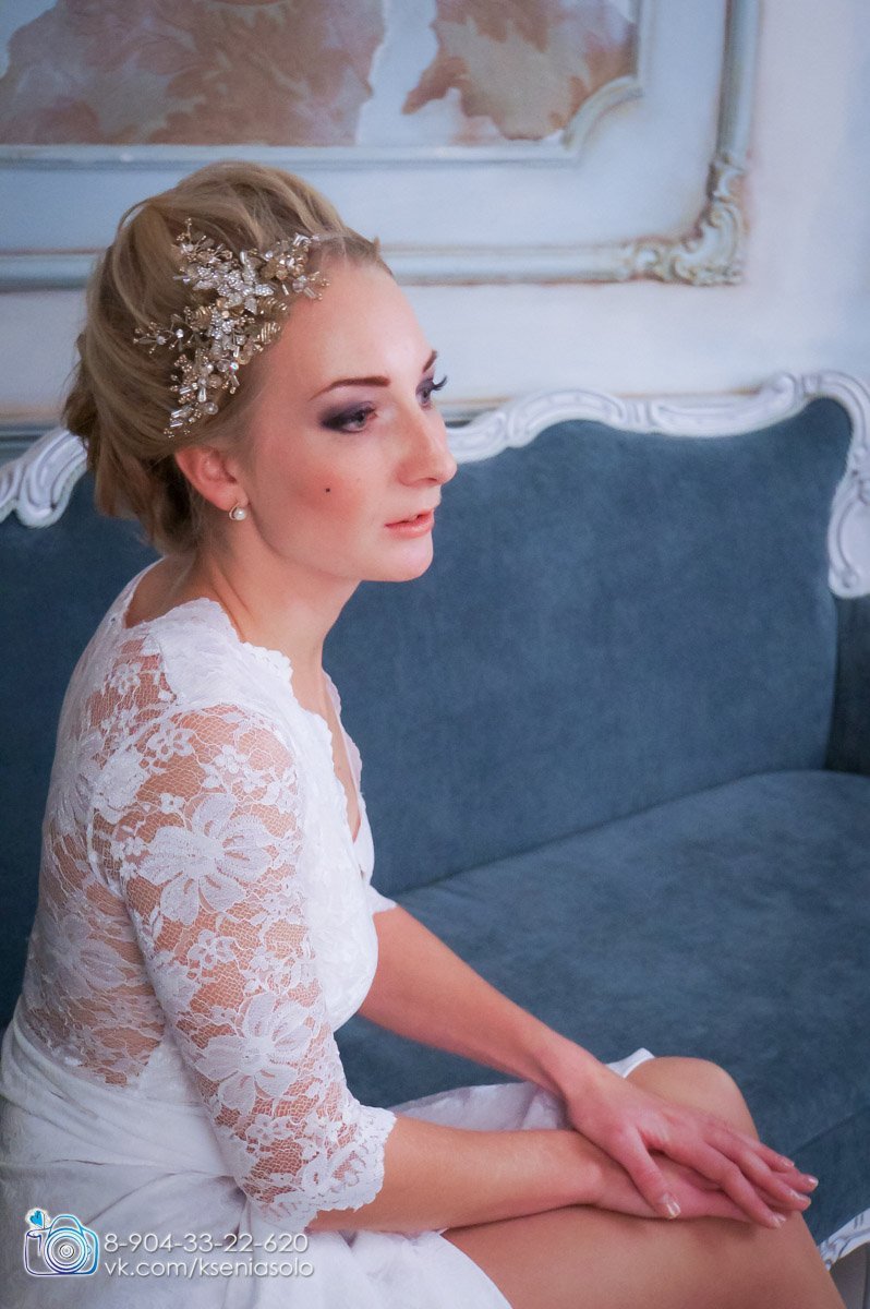 Авторские украшения для волос.&nbsp;Свадебный стилист Анна Ефимова : 