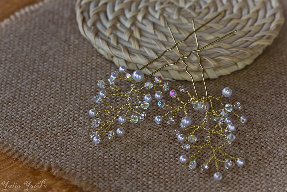 Авторские украшения для волос.&nbsp;Свадебный стилист Анна Ефимова : 