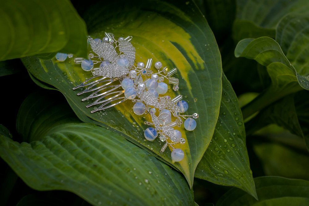 Авторские украшения для волос.&nbsp;Свадебный стилист Анна Ефимова : 