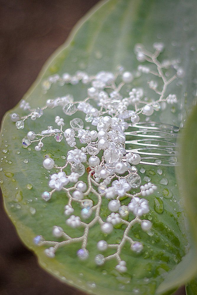 Авторские украшения для волос.&nbsp;Свадебный стилист Анна Ефимова : 