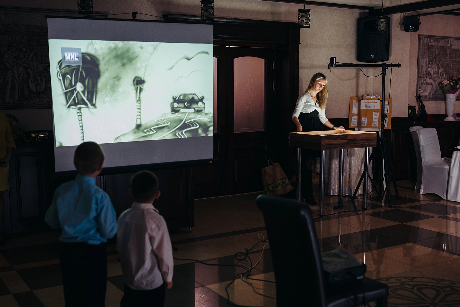 Песочное шоу на свадьбу&nbsp;Светлана Климентина : 