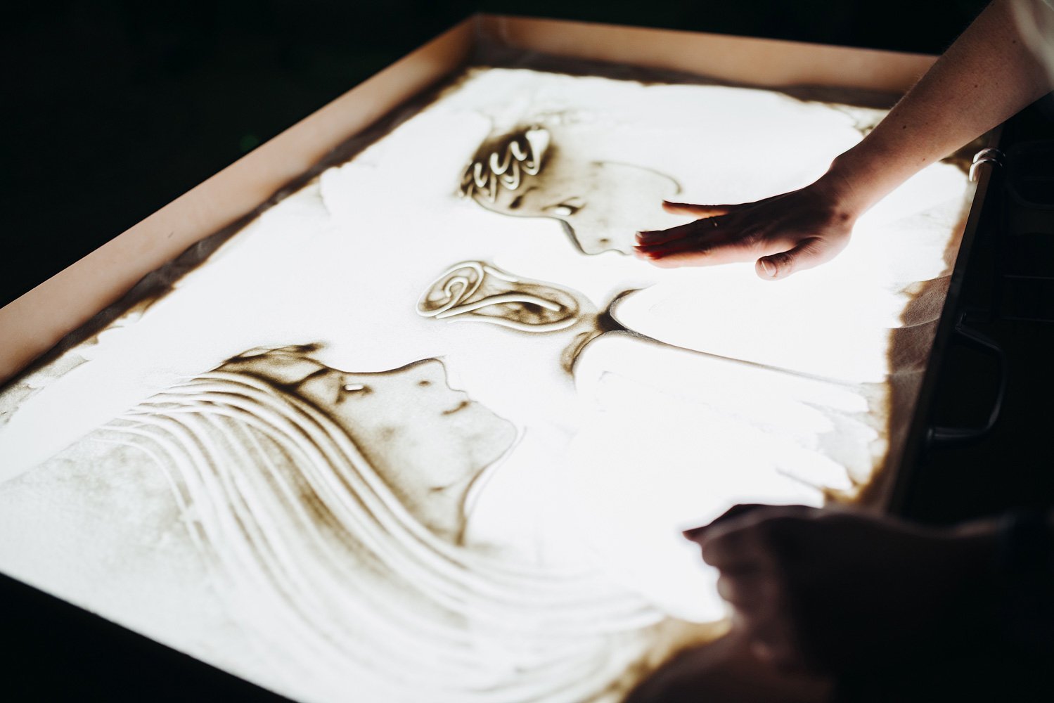 Песочное шоу на свадьбу&nbsp;Светлана Климентина : 