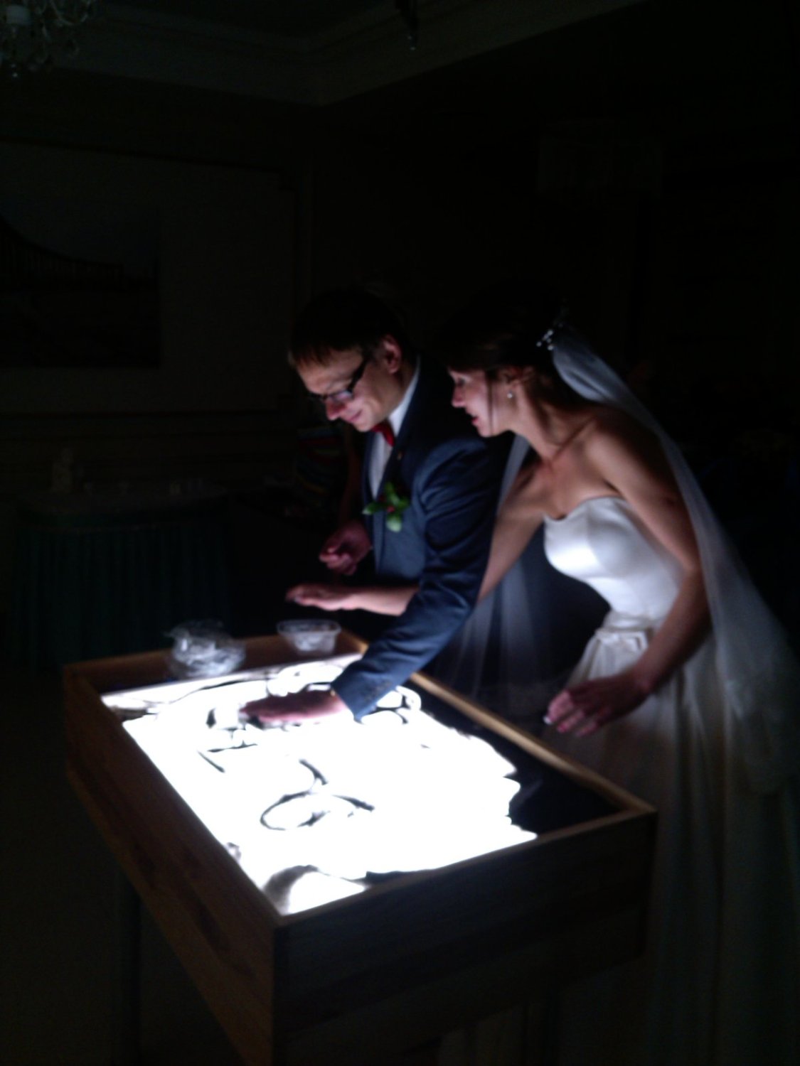 Песочное шоу на свадьбу&nbsp;Светлана Климентина : 