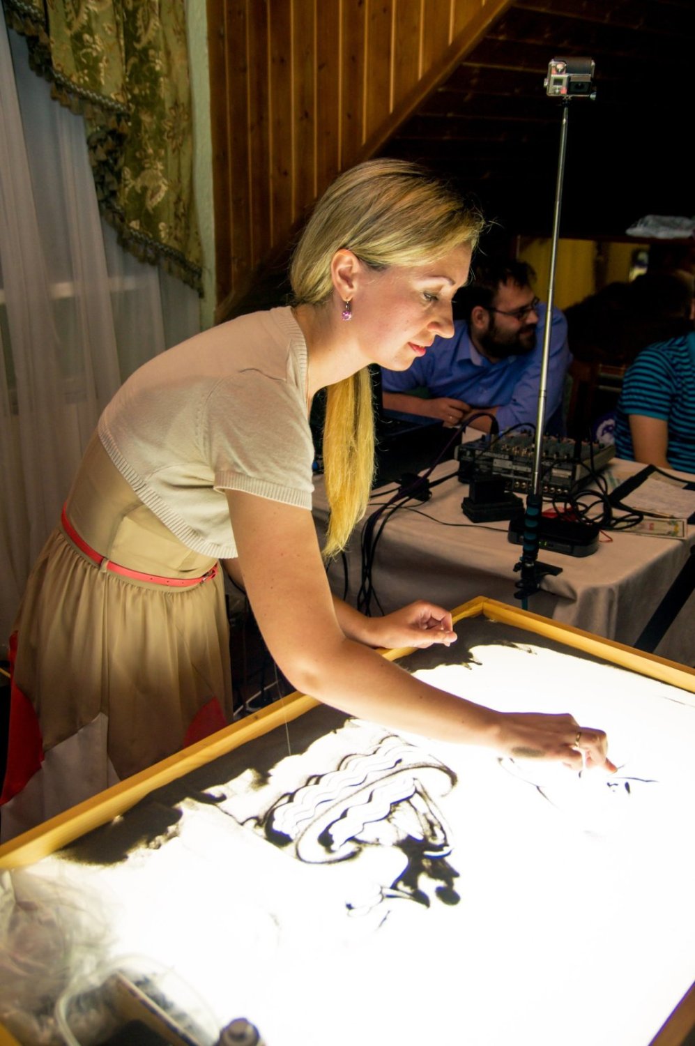 Песочное шоу на свадьбу&nbsp;Светлана Климентина : 