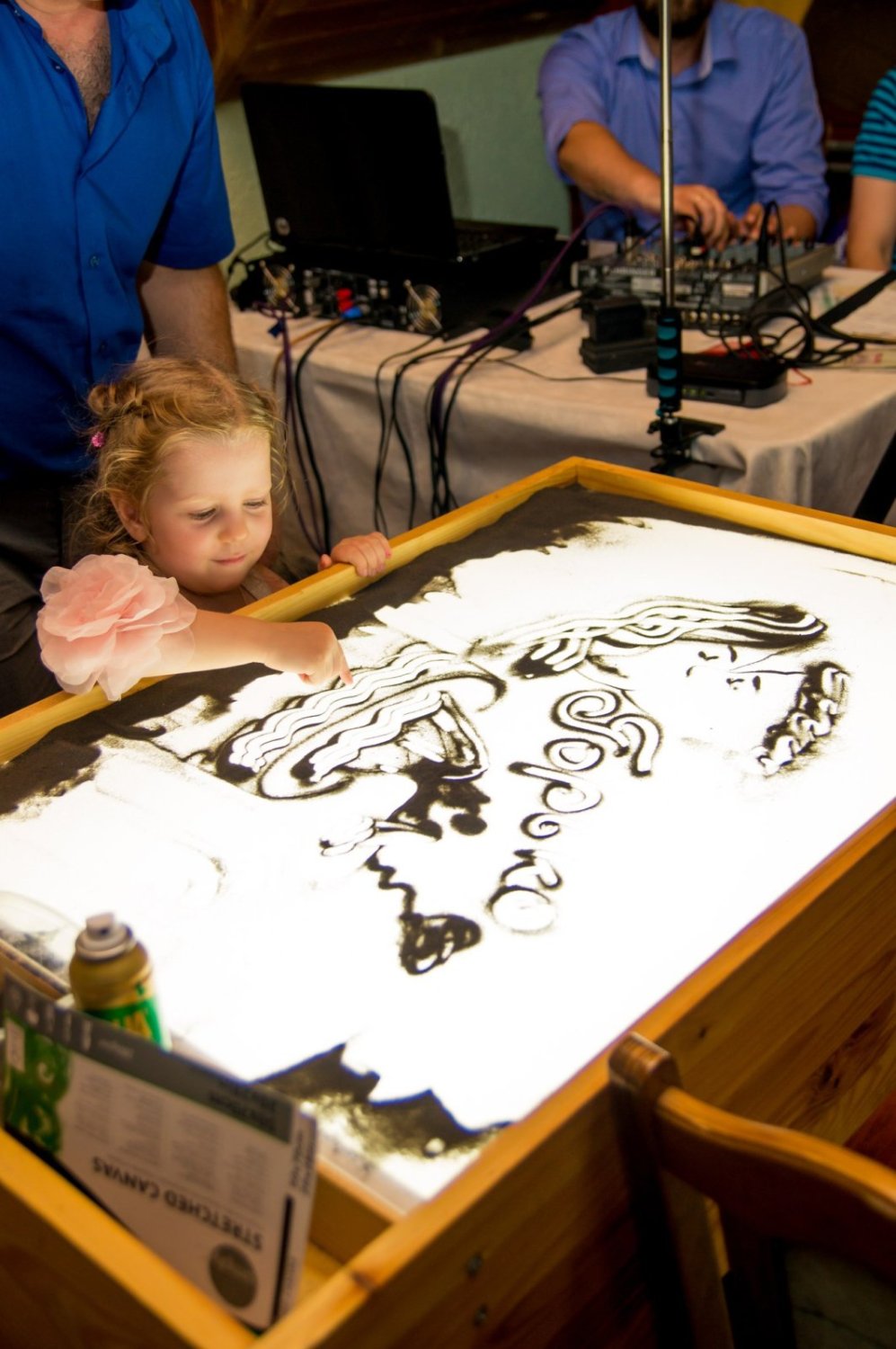 Песочное шоу на свадьбу&nbsp;Светлана Климентина : 