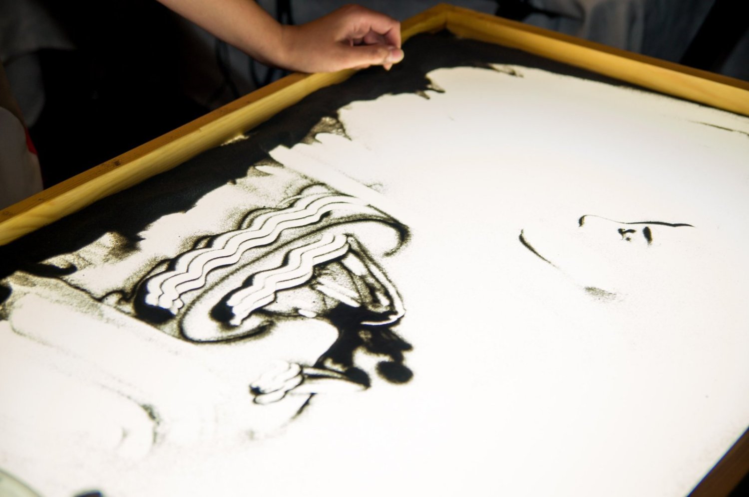 Песочное шоу на свадьбу&nbsp;Светлана Климентина : 