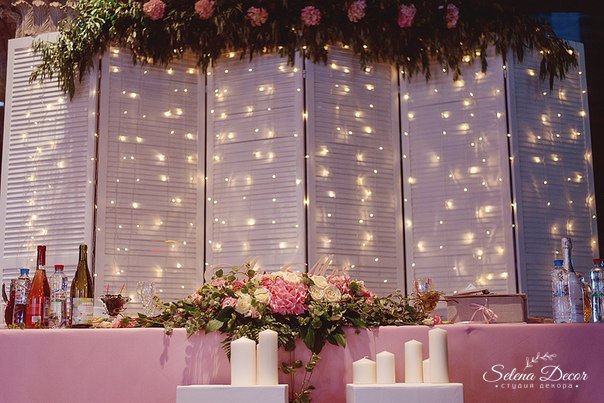 Свадьба Екатерины и Павла. Июнь 2015&nbsp;SELENA Wedding Decor : 