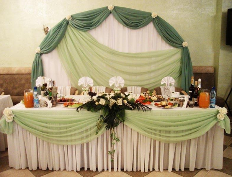 Оформление тканями, шарами.&nbsp;Цветное Настроение : 