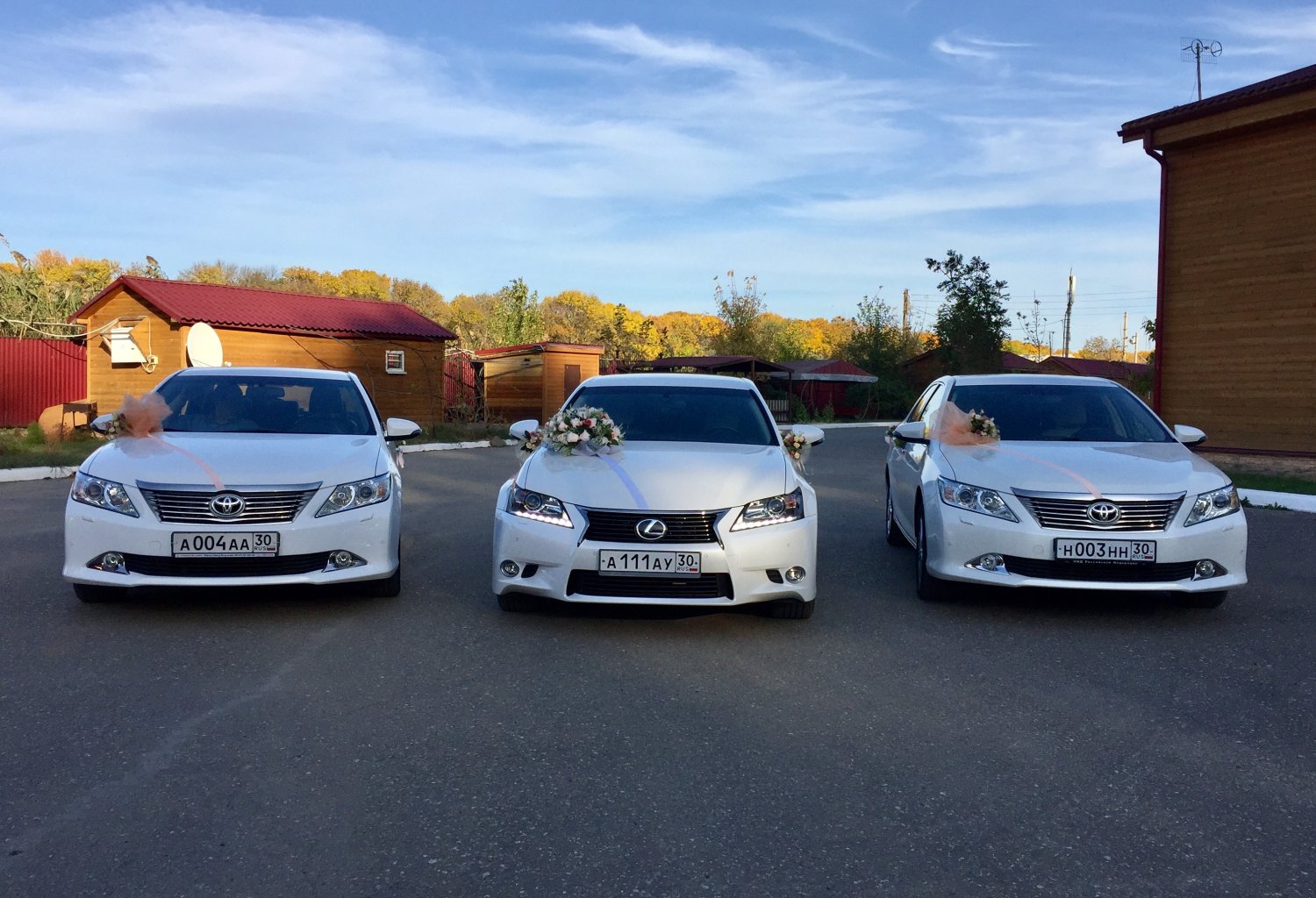 Фирма "А.L.T."&nbsp;Свадебный кортеж Lexus фирма "А.L.T." : 