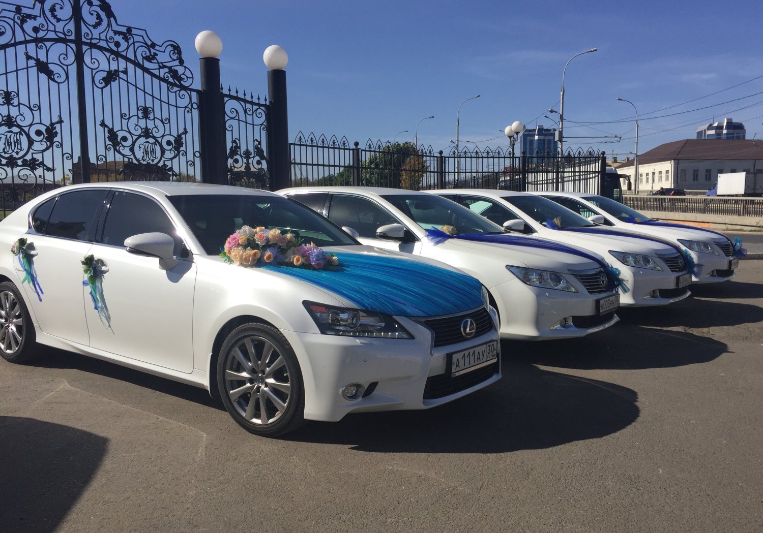 Фирма "А.L.T."&nbsp;Свадебный кортеж Lexus фирма "А.L.T." : 
