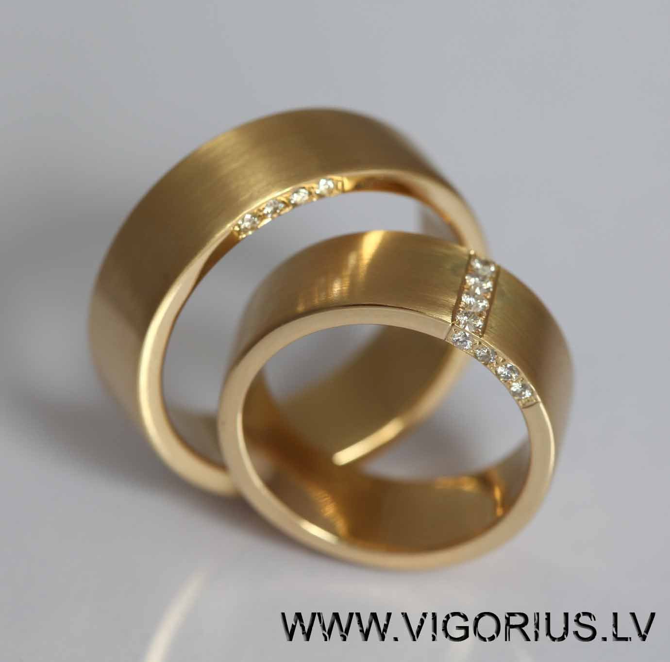 Эксклюзивные обручальные кольца&nbsp;VIGORIUS.LV : 