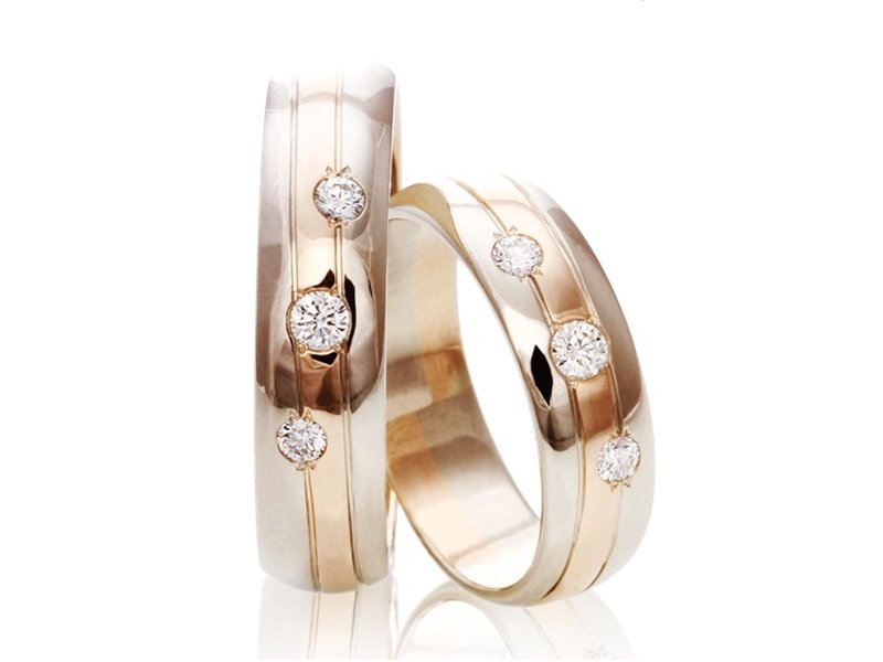 Эксклюзивные обручальные кольца&nbsp;VIGORIUS.LV : 