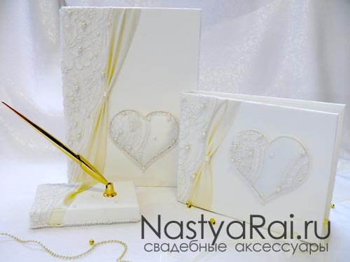 Книги пожеланий&nbsp;Aксессуары, приглашения, декор "Настя Рай" : 