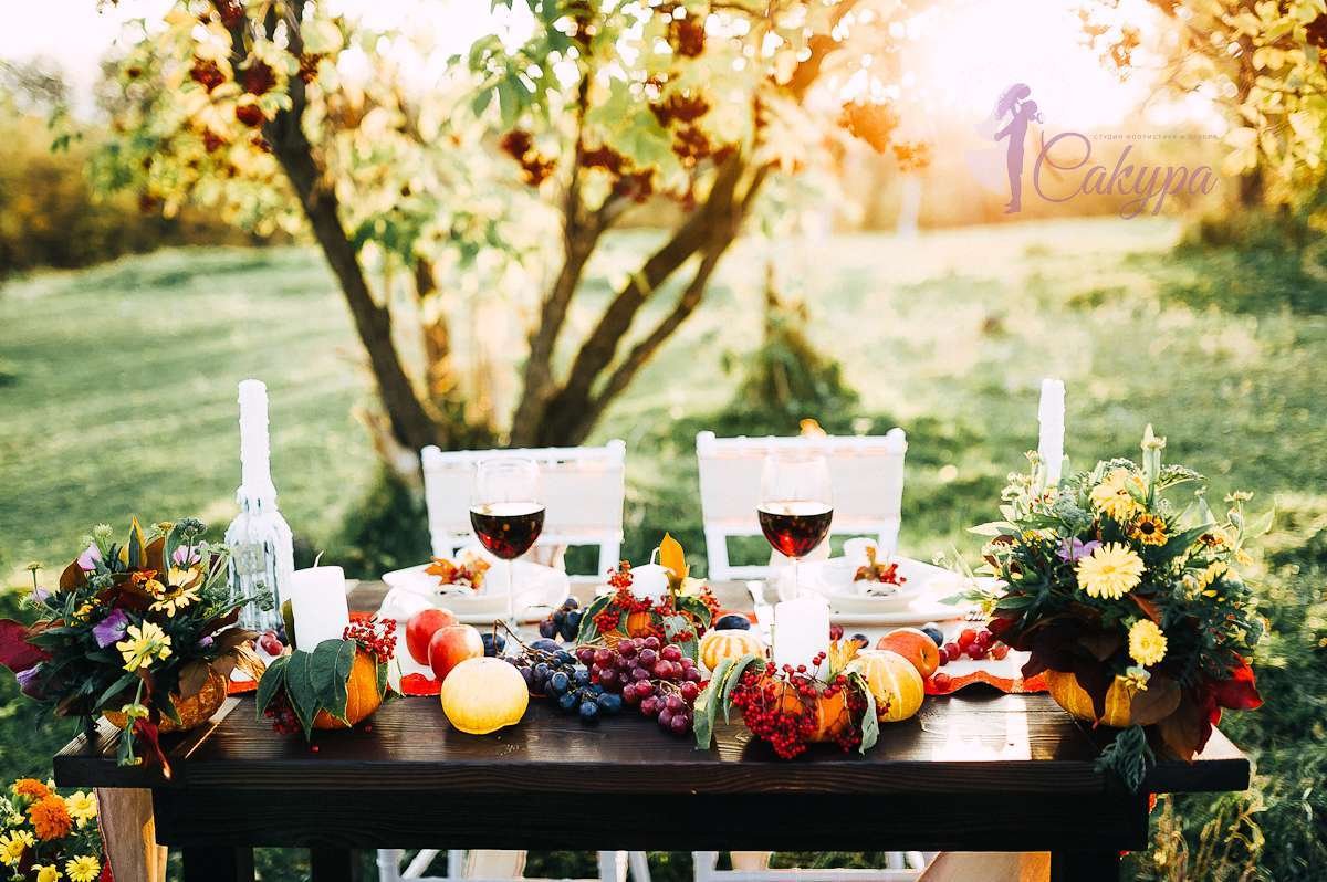 Свадебный Workshop "Autumn Wedding"&nbsp;Студия флористики и декора "Сакура" : 