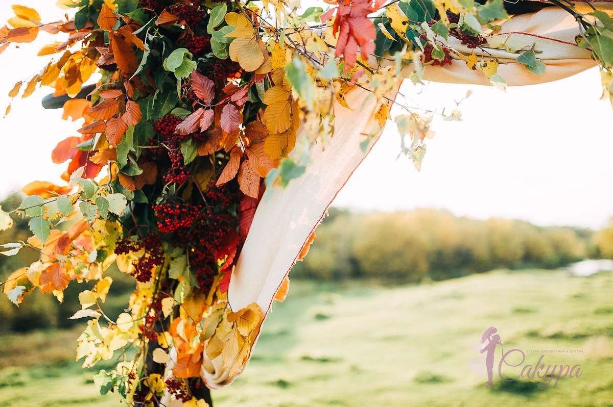 Свадебный Workshop "Autumn Wedding"&nbsp;Студия флористики и декора "Сакура" : 