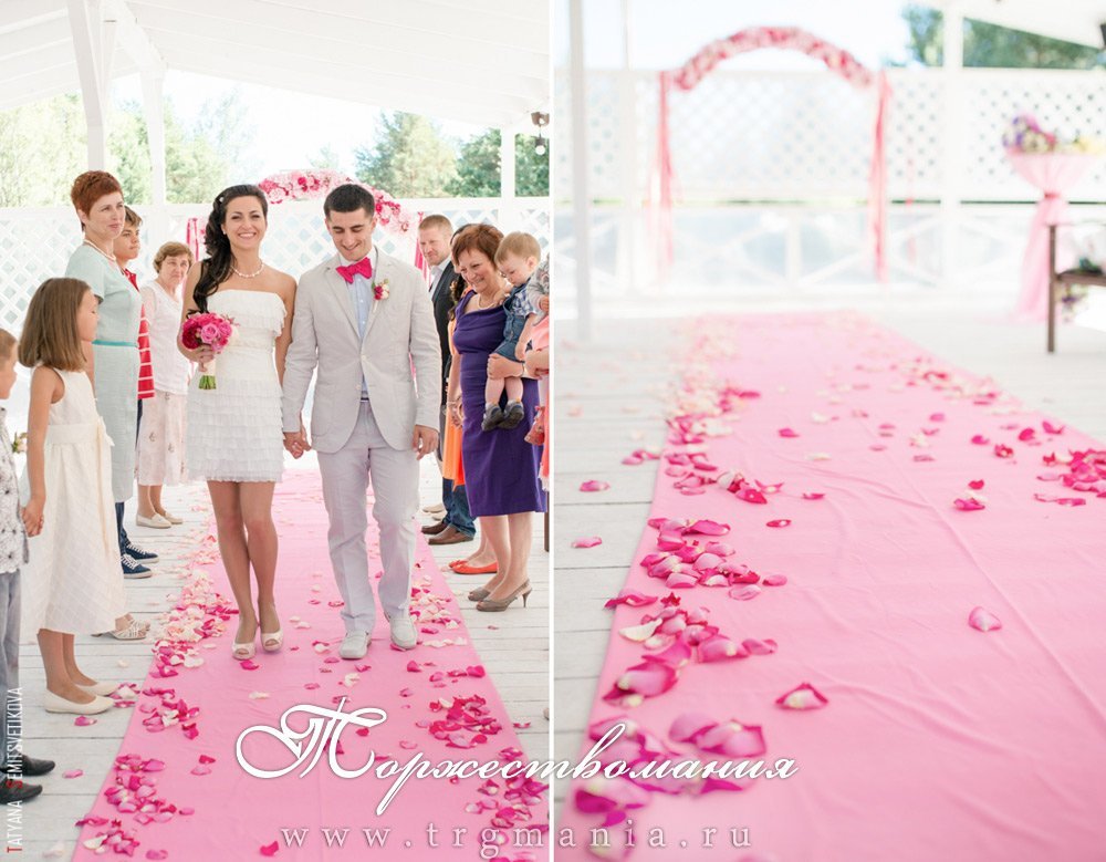 Выездная регистрация&nbsp;Студия декора "Торжествомания" : 