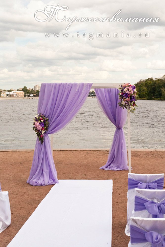 Выездная регистрация&nbsp;Студия декора "Торжествомания" : 