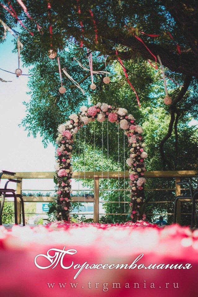 Выездная регистрация&nbsp;Студия декора "Торжествомания" : 