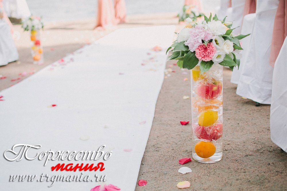 Выездная регистрация&nbsp;Студия декора "Торжествомания" : 