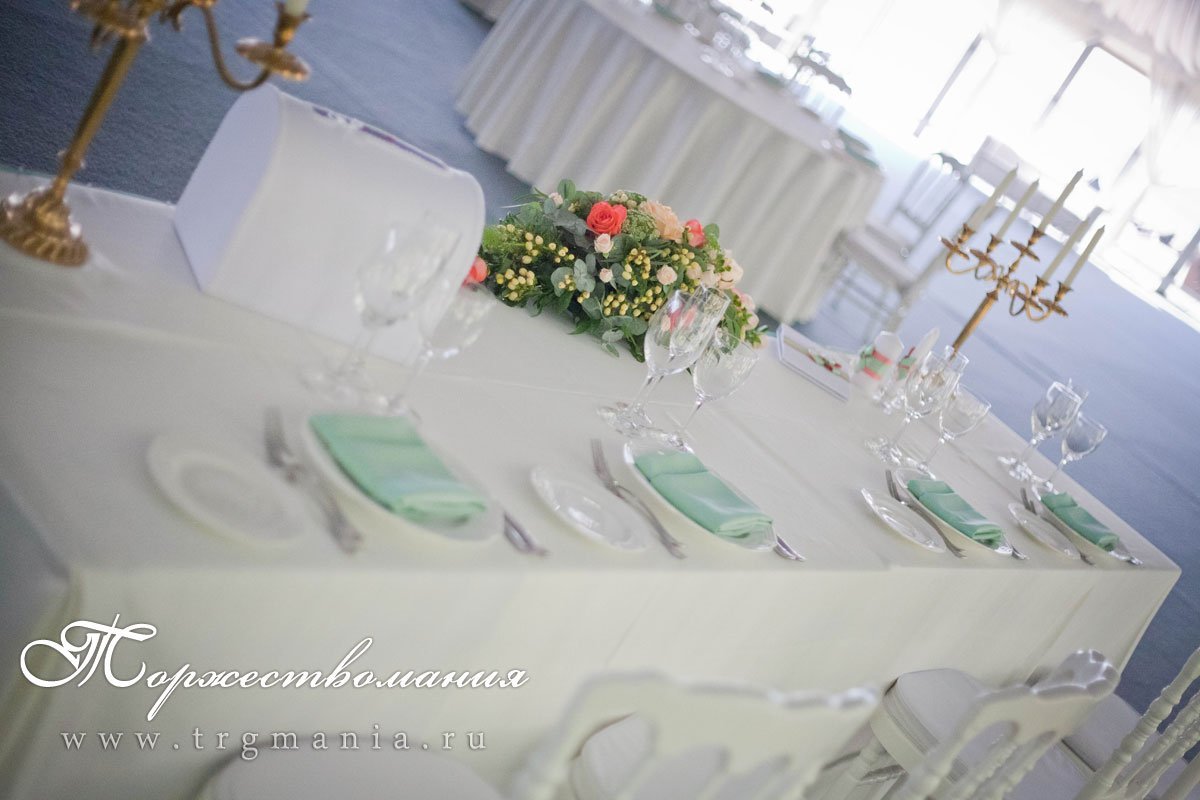 Оформление зала на свадьбу&nbsp;Студия декора "Торжествомания" : 