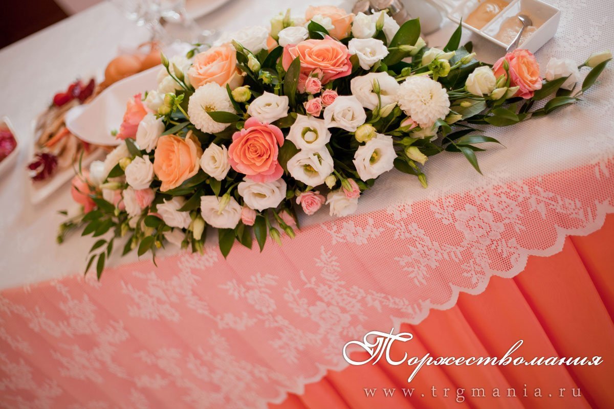 Оформление зала на свадьбу&nbsp;Студия декора "Торжествомания" : 