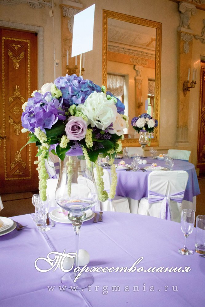 Оформление зала на свадьбу&nbsp;Студия декора "Торжествомания" : 