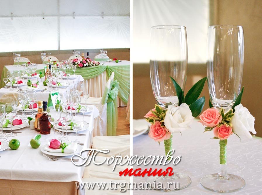 Оформление зала на свадьбу&nbsp;Студия декора "Торжествомания" : 