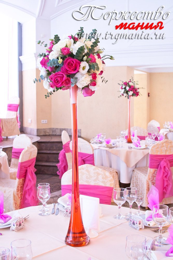 Оформление зала на свадьбу&nbsp;Студия декора "Торжествомания" : 