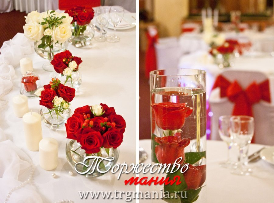 Оформление зала на свадьбу&nbsp;Студия декора "Торжествомания" : 