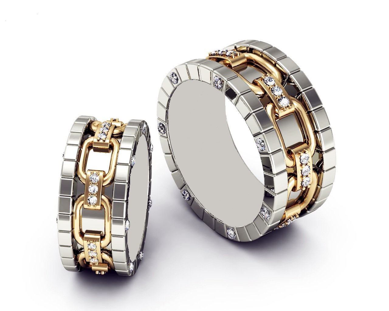 Обручальные кольца&nbsp;CaratPlus : 