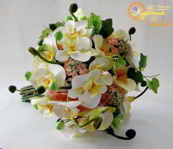 Букет невесты&nbsp;"Кудесница" творческая мастерская : 