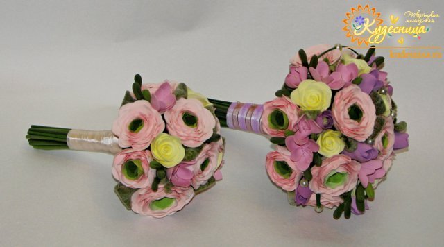 Букет невесты&nbsp;"Кудесница" творческая мастерская : 