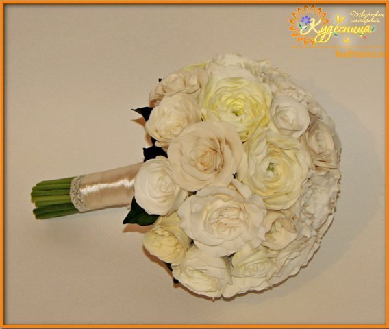 Букет невесты&nbsp;"Кудесница" творческая мастерская : 