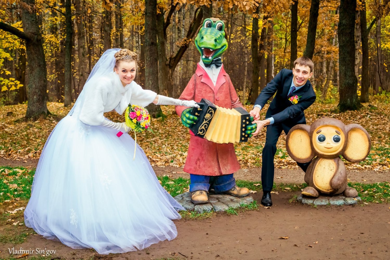 Фото в новой обработке 2013 года&nbsp;Фотограф на Свадьбу Владимир Синьгов : 