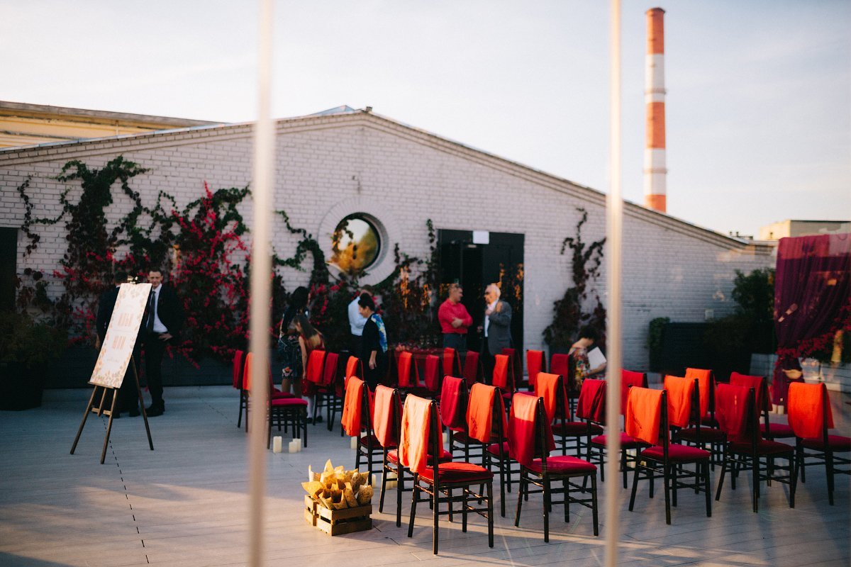 Яркая осенняя свадьба Ильи и Юли "Бордовый шик"&nbsp;Nova Wedding Студия Свадеб и Событий : 