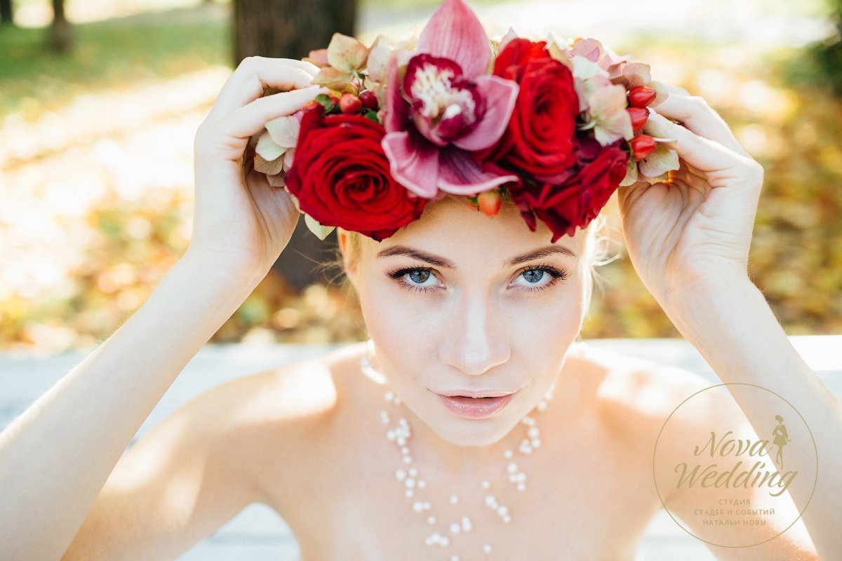 Яркая осенняя свадьба Ильи и Юли "Бордовый шик"&nbsp;Nova Wedding Студия Свадеб и Событий : 