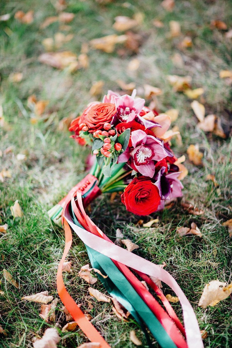 Яркая осенняя свадьба Ильи и Юли "Бордовый шик"&nbsp;Nova Wedding Студия Свадеб и Событий : 