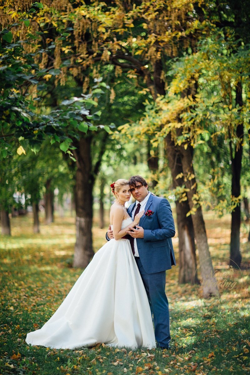 Яркая осенняя свадьба Ильи и Юли "Бордовый шик"&nbsp;Nova Wedding Студия Свадеб и Событий : 