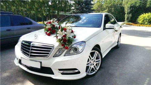 Свадебный кортеж Mercedes-Benz E-class IV AMG&nbsp;"Свадебный Поезд" - лимузины, свадебные машины, украшения для авто. : 